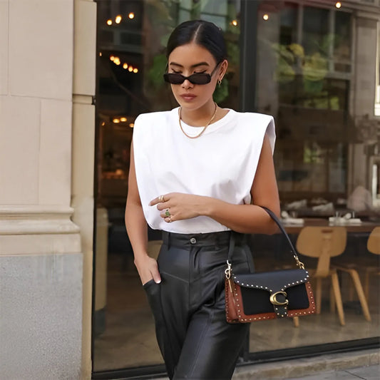 Ladies Padded Shoulder Blouse - Best Sellers - 12