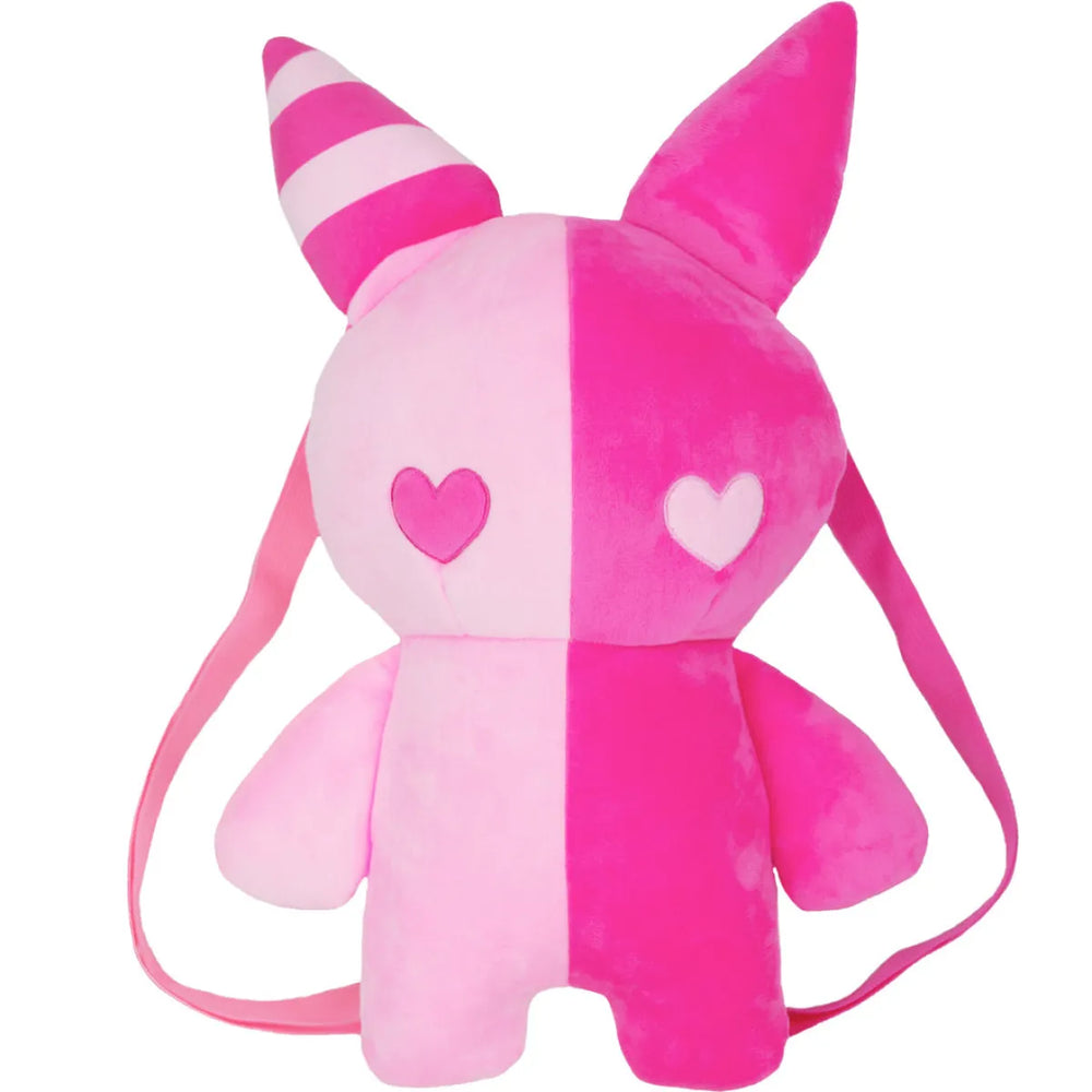 Rabbit Plush Backpack – Pink (20”) - Accessories - Stuffed Animals - 1