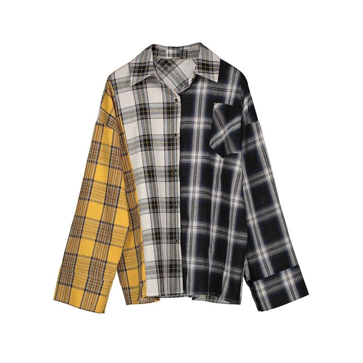 Plaid Oversized Shirt - Best Sellers - 5