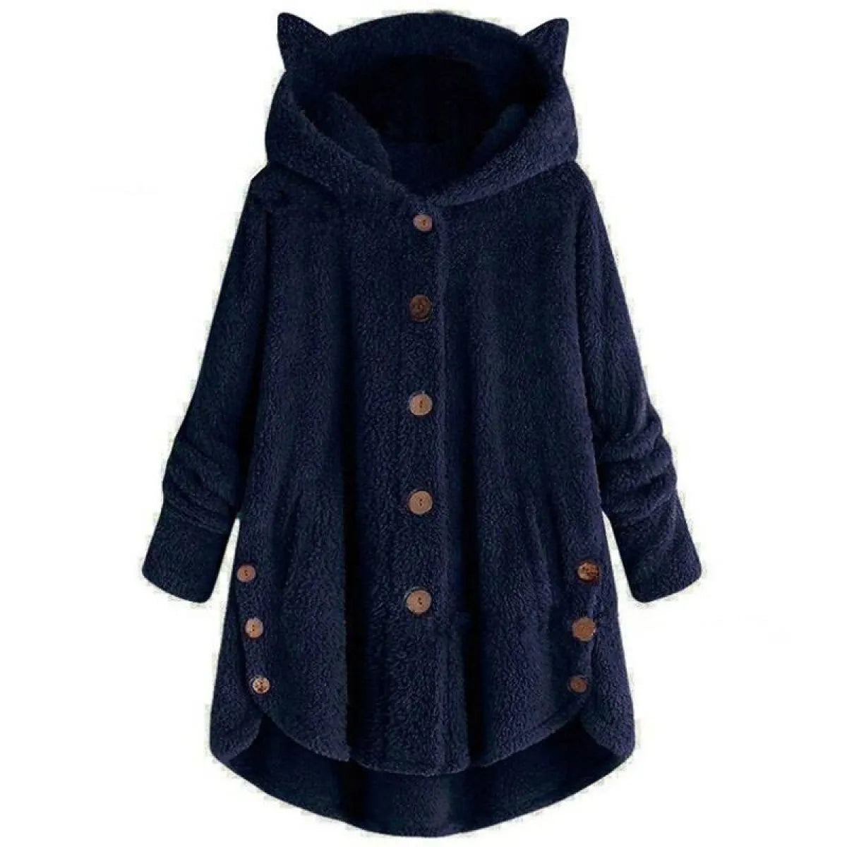 Women’s Plush Kawaii Coat - Anime - 9