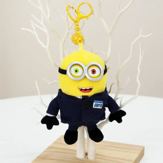 Kawaii Minions Plush Keychain – Small Stuffed Toys for Birthday Gift - Best Sellers - Plushie - 7