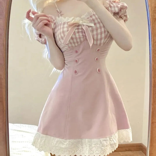 Princess Plaid Dress - All Dresses - 7