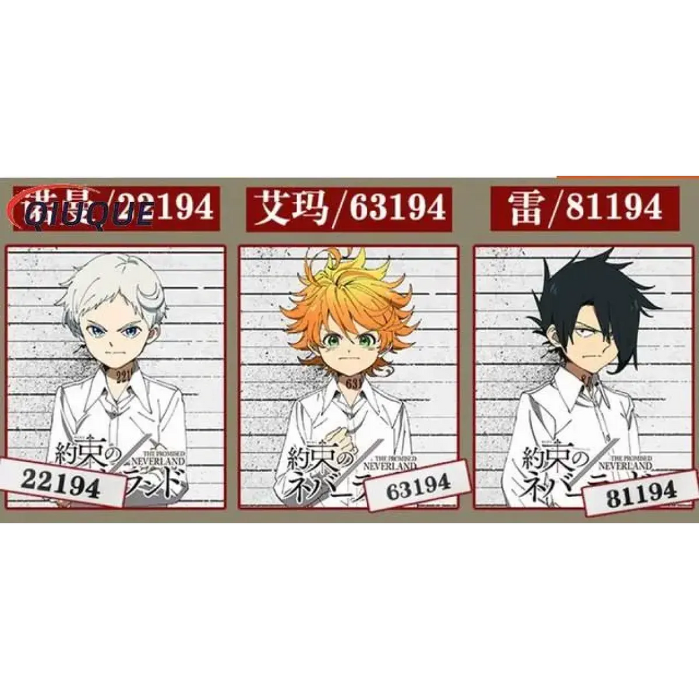 The Promised Neverland Cosplay Set with Tattoos - Best Sellers - Cosplay - 1