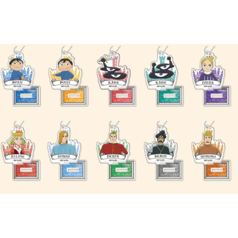 Ranking of Kings Stand Mini Acrylic Keychain Blind Box (1 Blind Box) - Best Sellers - Figures - 1
