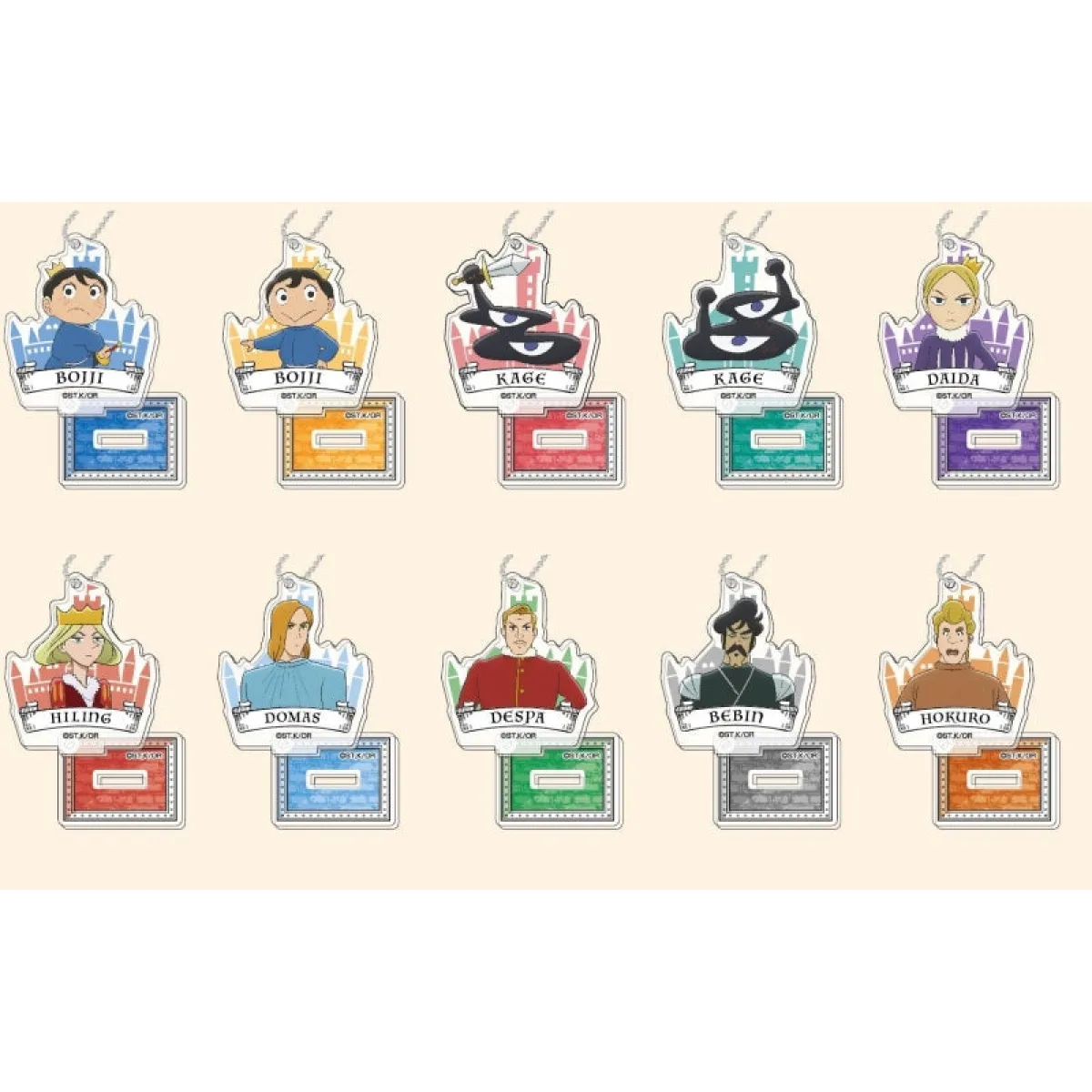 Ranking of Kings Stand Mini Acrylic Keychain Blind Box (1 Blind Box) - Best Sellers - Figures - 1