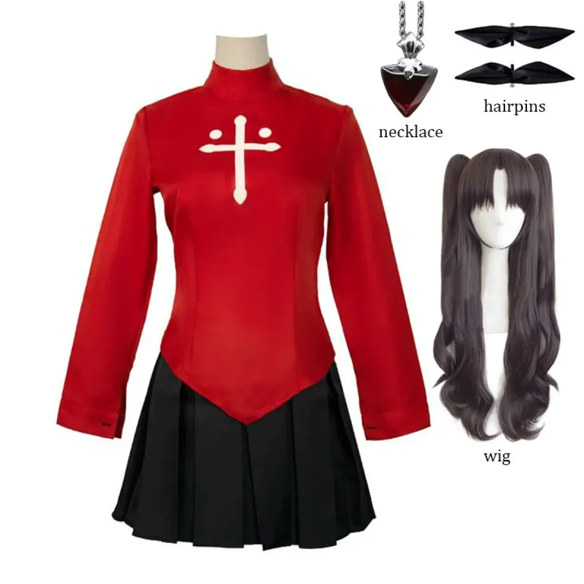 Rin Tohsaka Cosplay Set – Fate/Stay Night - Best Sellers - Cosplay - 1