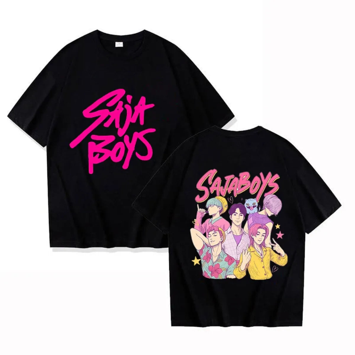 Saja Boys K-Pop Anime Graphic Tee - Anime - T-Shirt - 2
