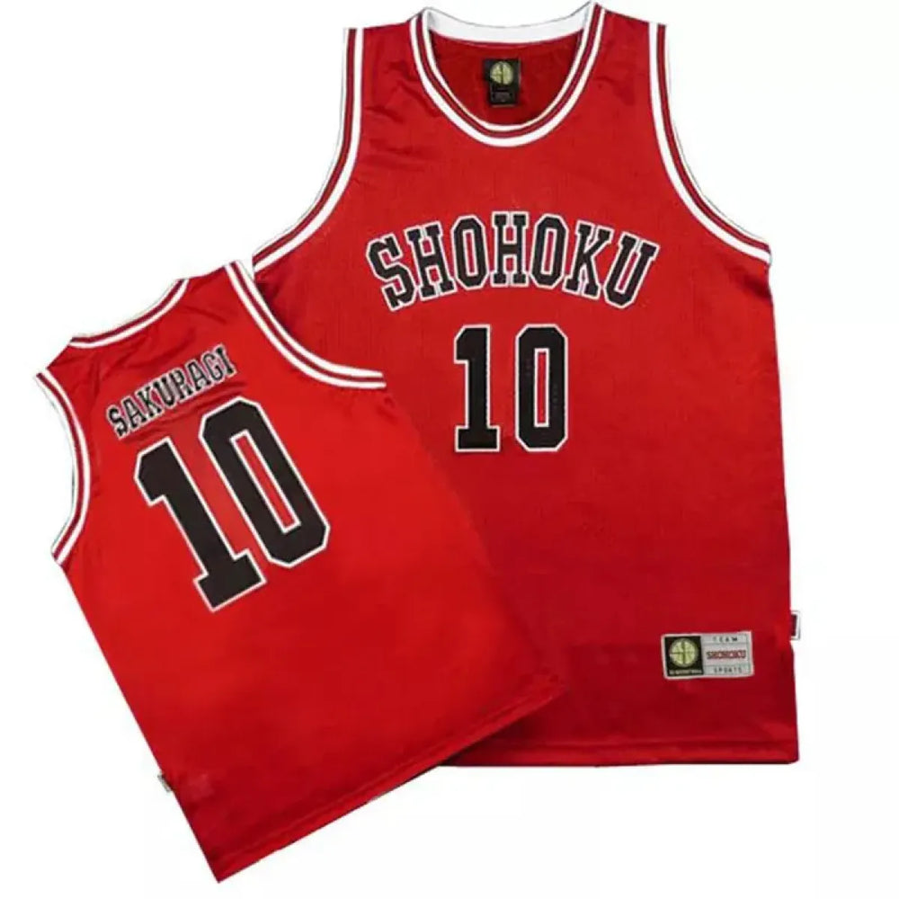 Shohoku Basketball Team Jersey - Sakuragi Hanamichi Rukawa - Best Sellers - 1