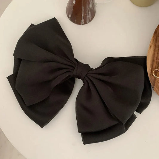 Satin Bow Ribbon Hair Clip - Best Sellers - Hair Accessories - 6