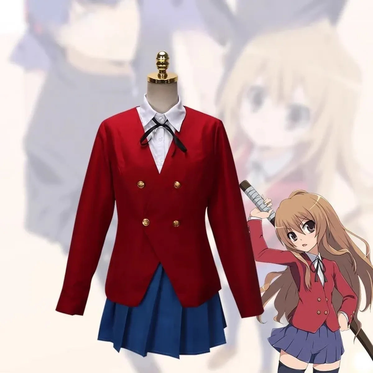 Taiga Aisaka Toradora Cosplay School Uniform Set - Best Sellers - Cosplay - 1