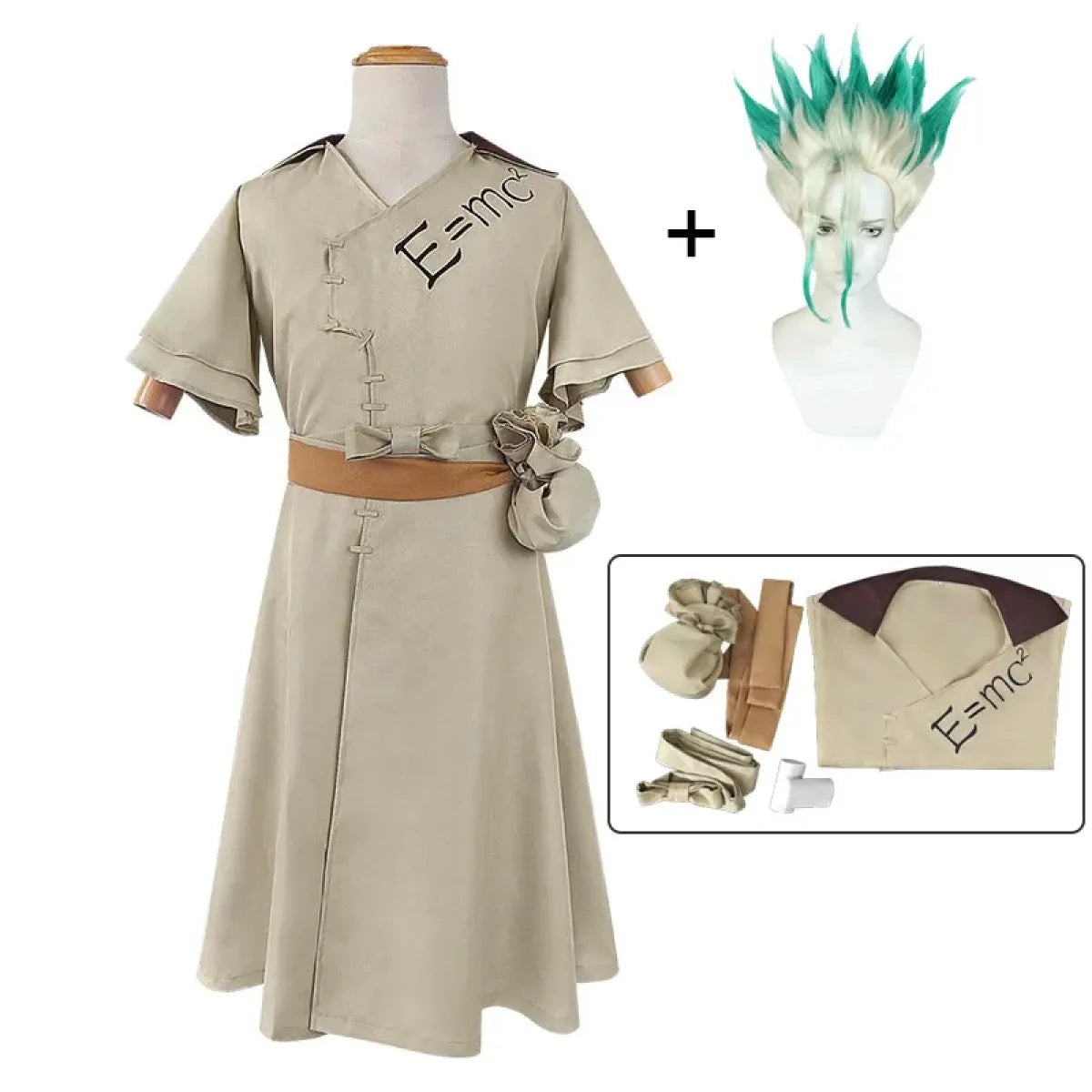 Senku Ishigami Cosplay Costume with Wig Set - Best Sellers - Cosplay - 1