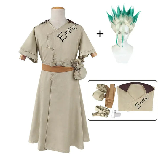 Senku Ishigami Cosplay Costume with Wig Set - Best Sellers - Cosplay - 1