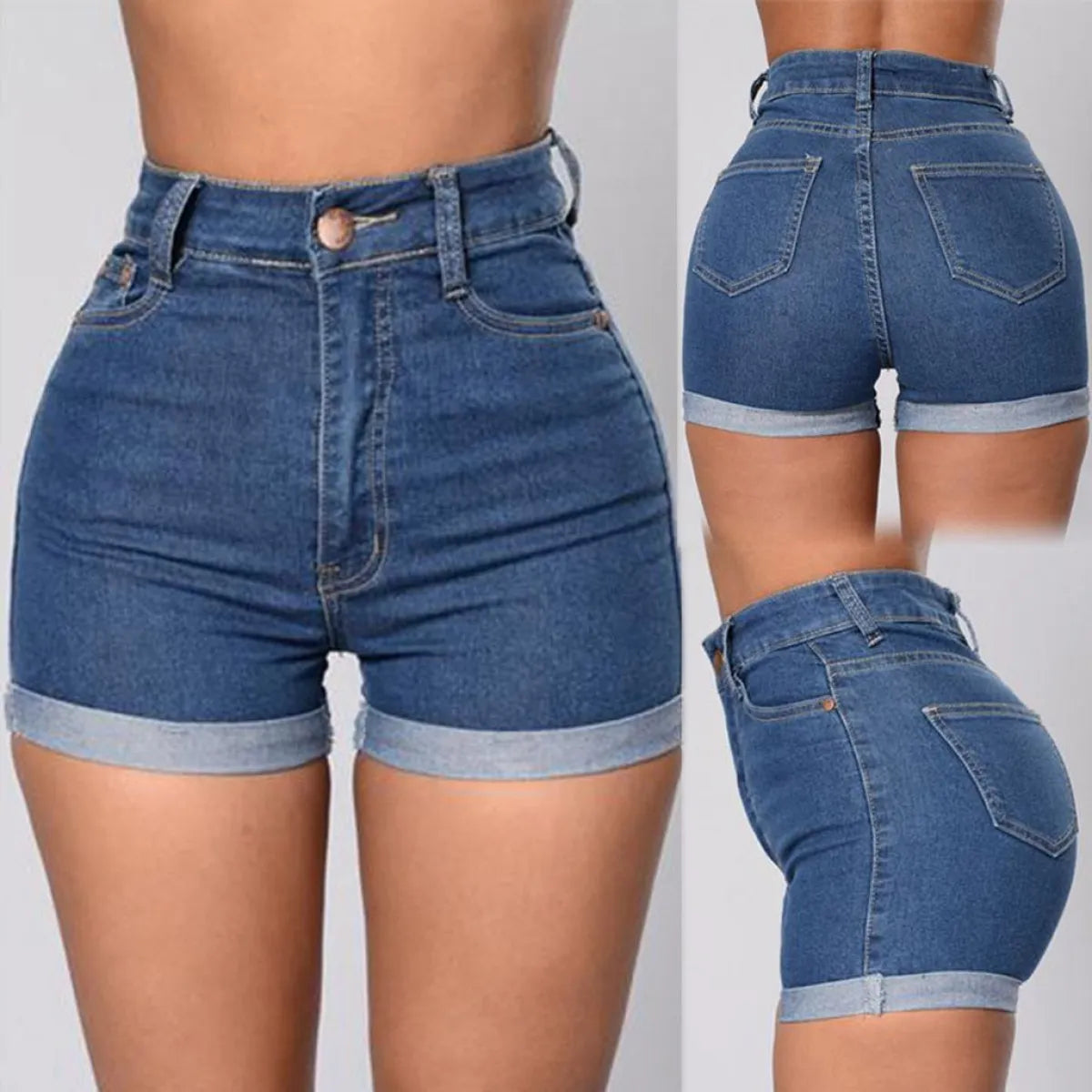 Sexy Slim Korean Fashion Jean Shorts - Best Sellers - 1