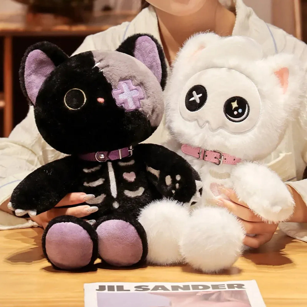 Gothic Skeleton Cat Plushie - Best Sellers - Plushie - 1