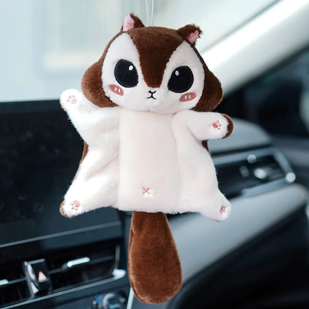 Kawaii Squirrel Plush Keychain - Accessories - 10