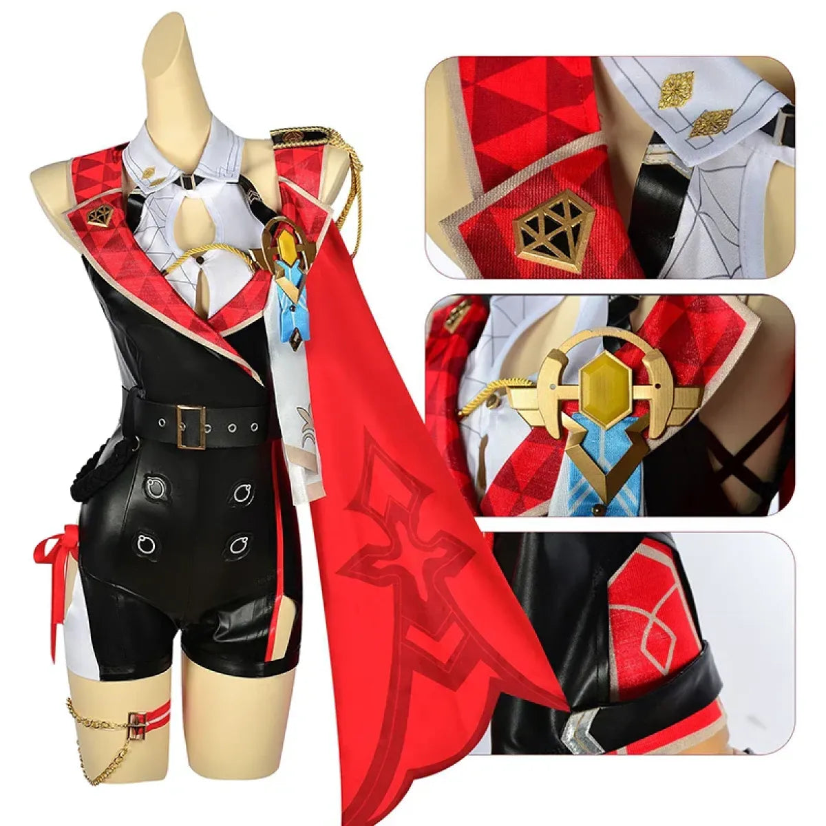 Topaz Honkai Star Rail Cosplay Set with Wig & Shoes - Accessories - Cosplay - 1