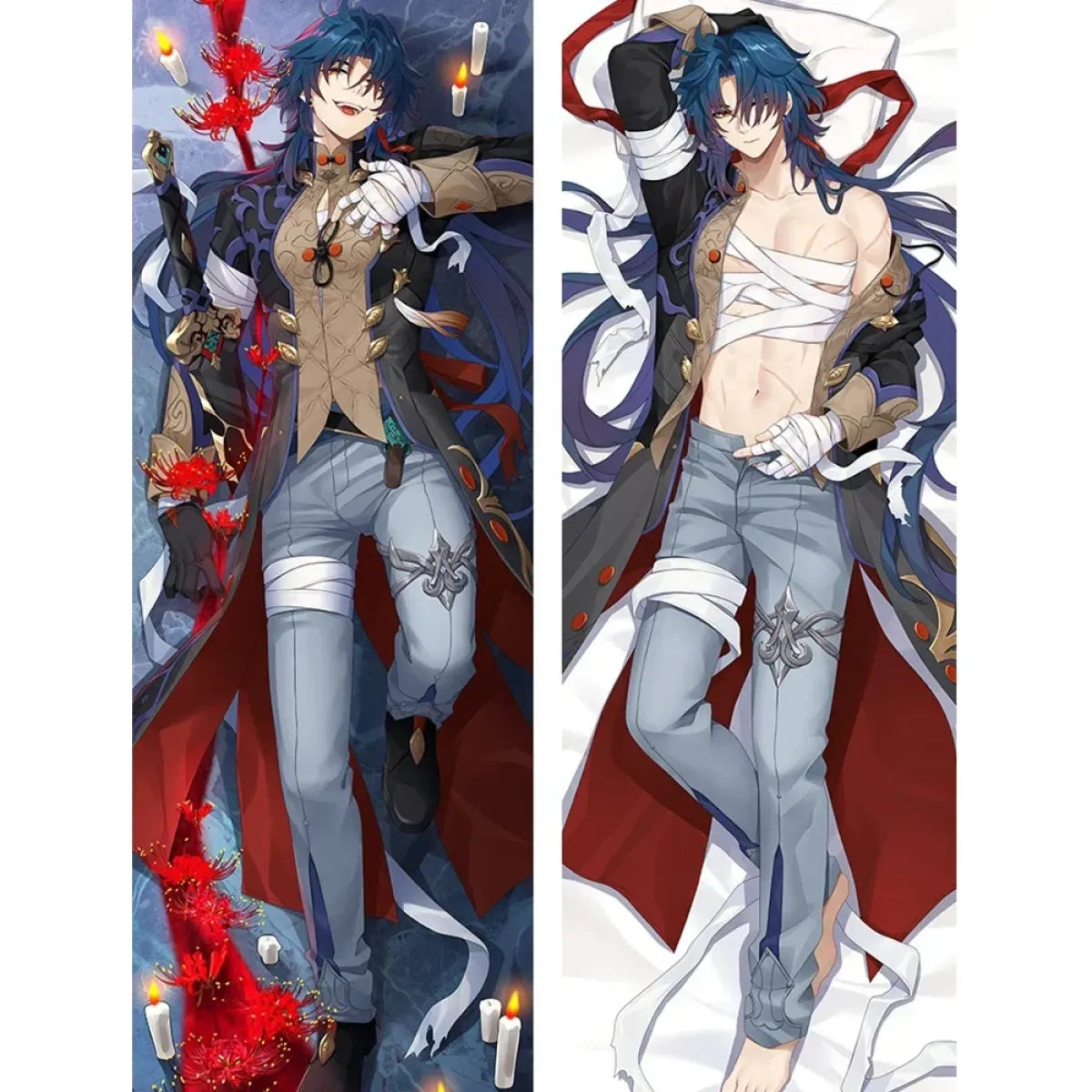 Honkai: Star Rail Blade Dakimakura – 2WAY Hugging Body Pillow Cover - Best Sellers - Dakimakuras - 1