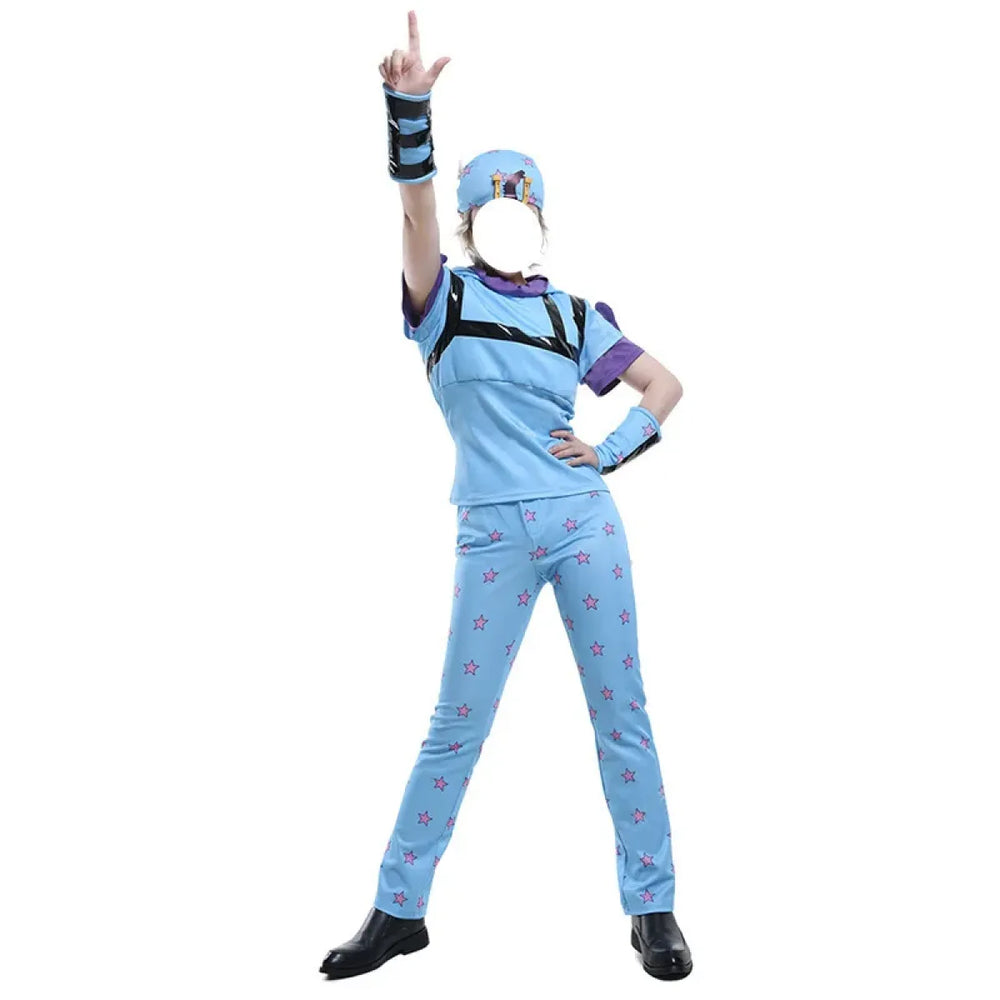 Johnny Joestar Steel Ball Run Cosplay Costume Set - Anime - Cosplay - 1
