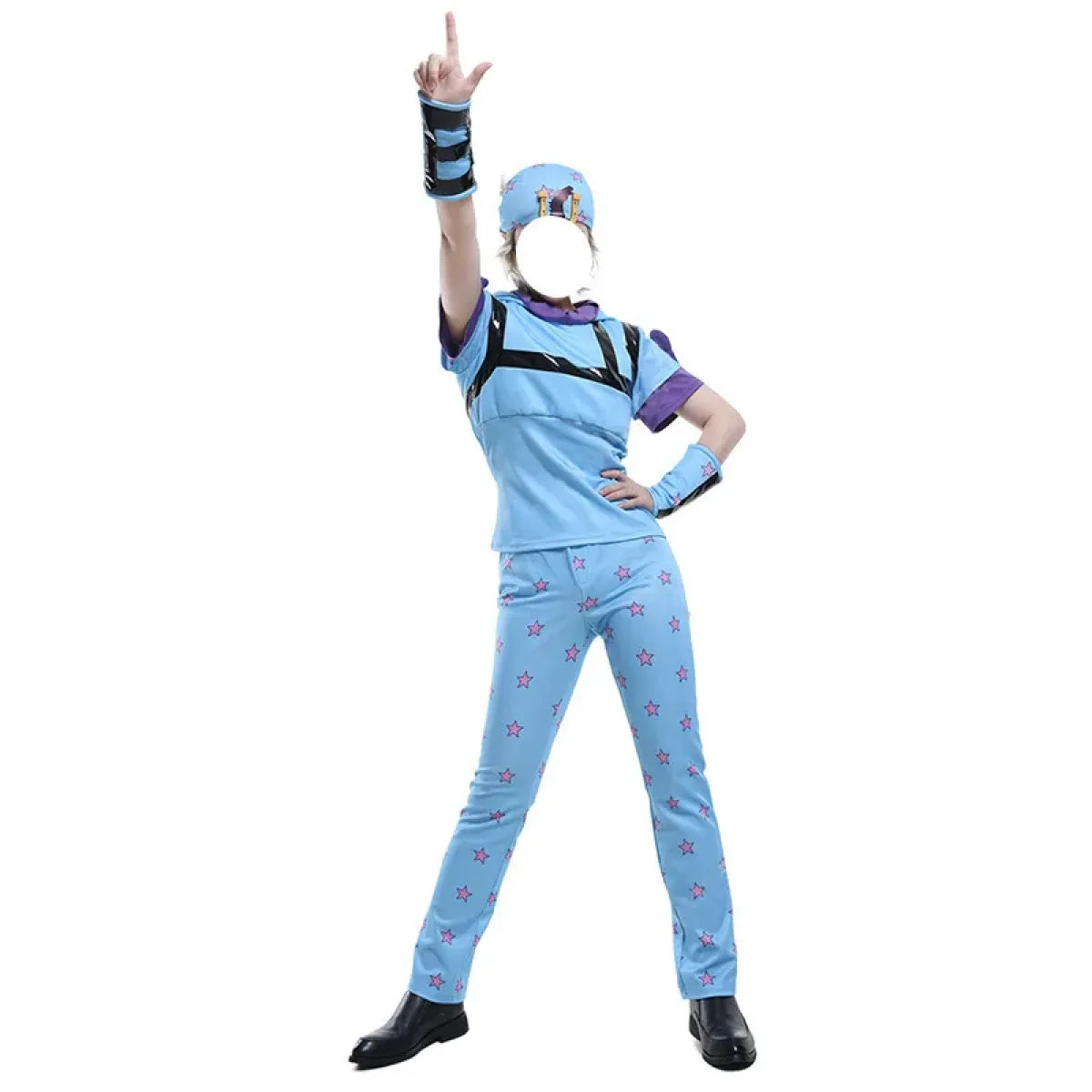Johnny Joestar Steel Ball Run Cosplay Costume Set - Anime - Cosplay - 1