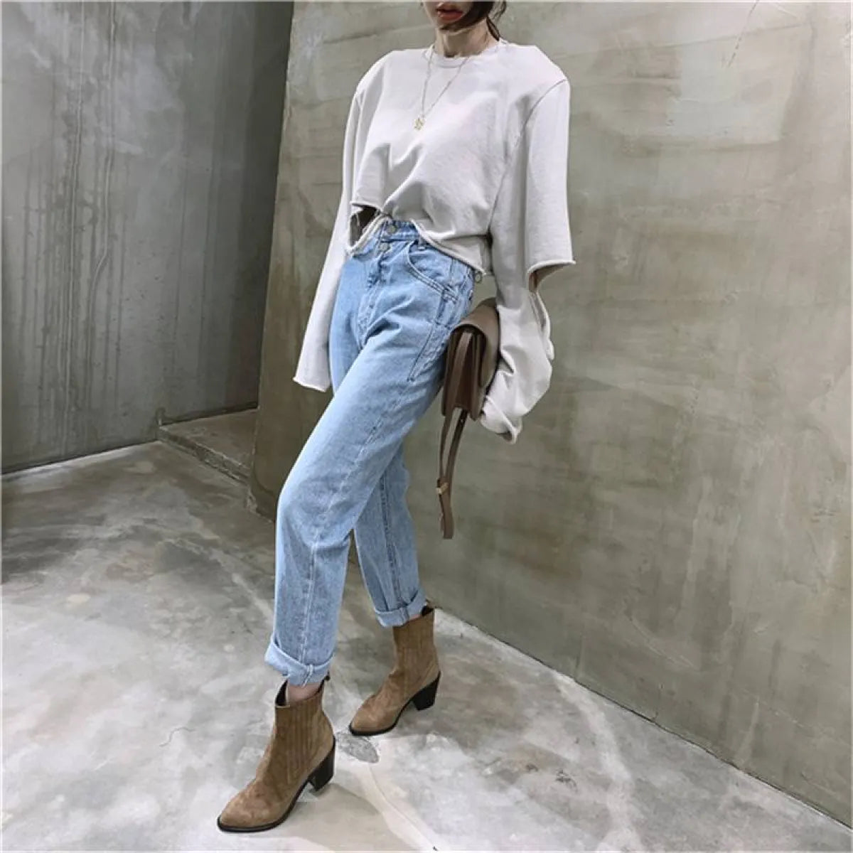 Straight Loose Denim Jeans - Best Sellers - 9