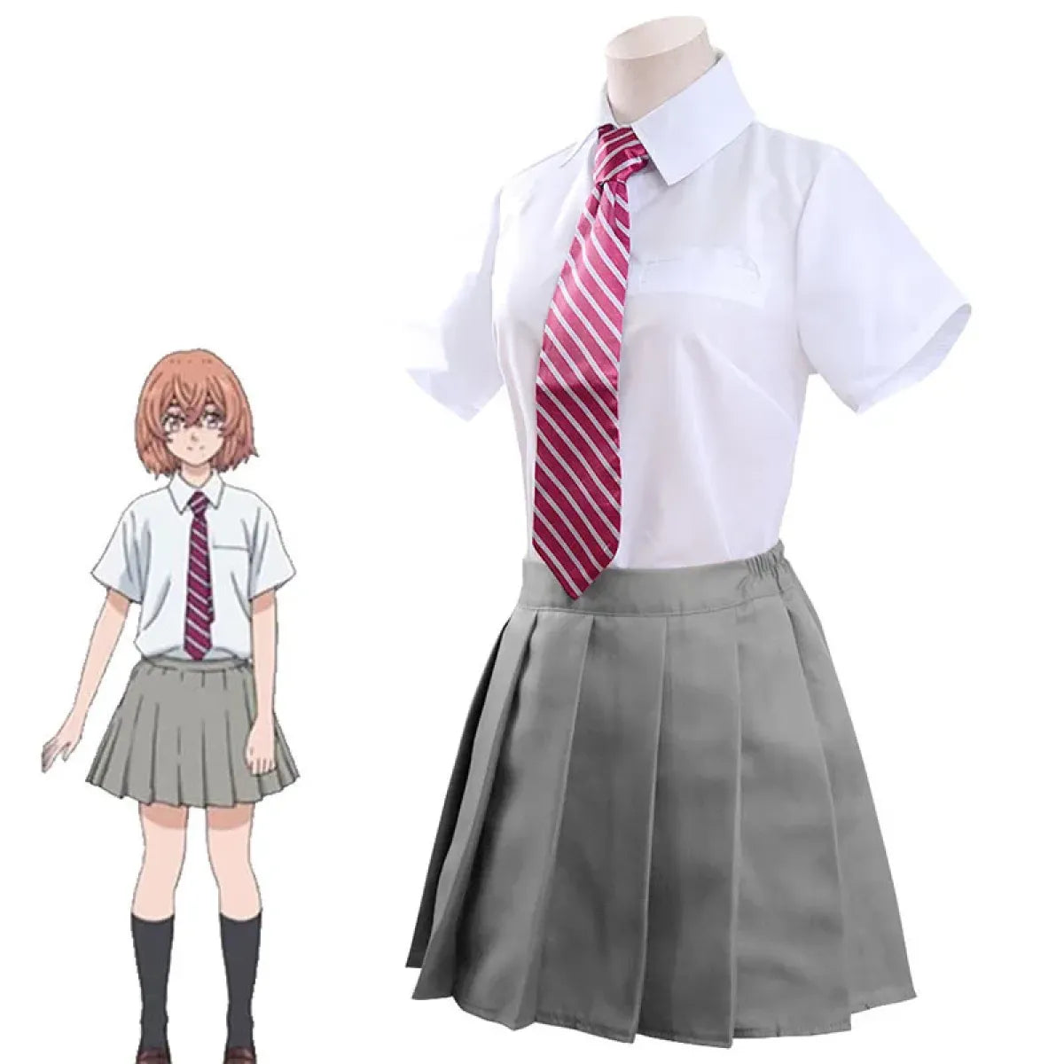 Tachibana Hinata JK Cosplay School Uniform Set - Best Sellers - Cosplay - 1