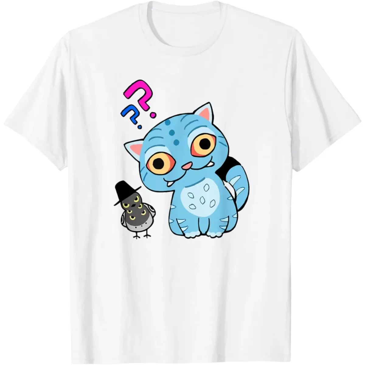 Kawaii Demon Hunters Tiger Cat T-Shirt - Best Sellers - T-Shirt - 1