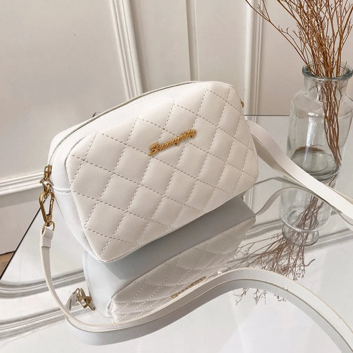Trendy Small Tassel Messenger Bag - Accessories - Crossbody Bag - 1