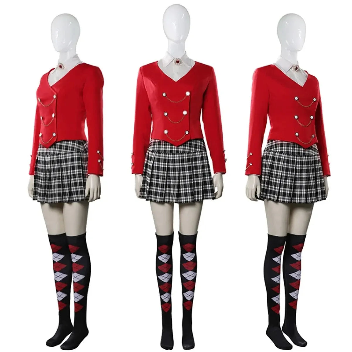 Veronica Sawyer Cosplay Costume – Heathers the Musical Skirt Suit - 🎃 Spooky Season 🎃 - Cosplay - 14
