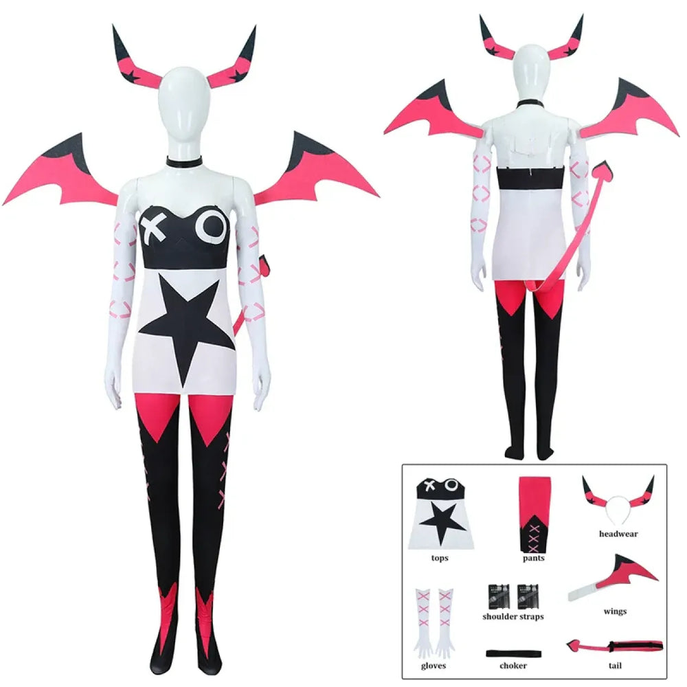 Verosika Mayday Cosplay Costume Set – Hazbin Hotel - Best Sellers - Cosplay - 1