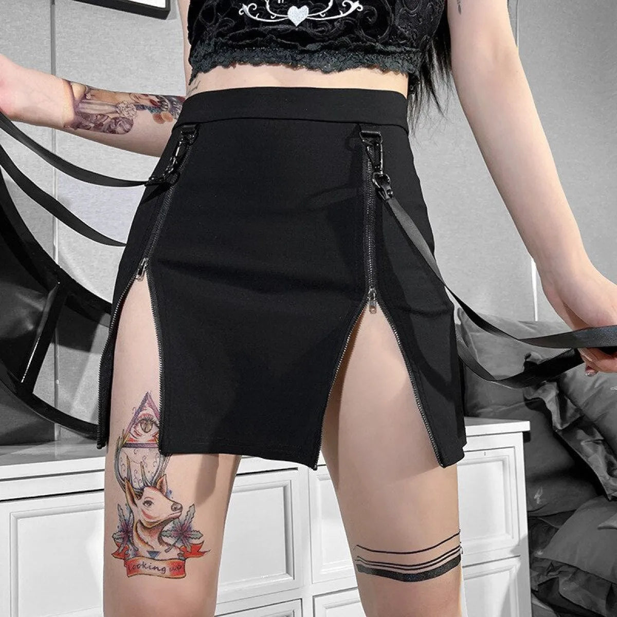 Vintage Kawaii Gothic Skirt - Best Sellers - 1
