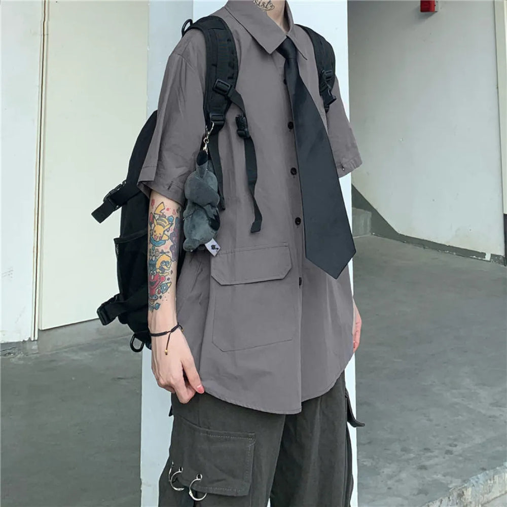 Vintage Streetwear Punk Shirt - Best Sellers - 1