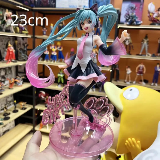 Adorable Anime Miku: Chibi Virtual Idol PVC Action Figure - Anime - Figures - 1