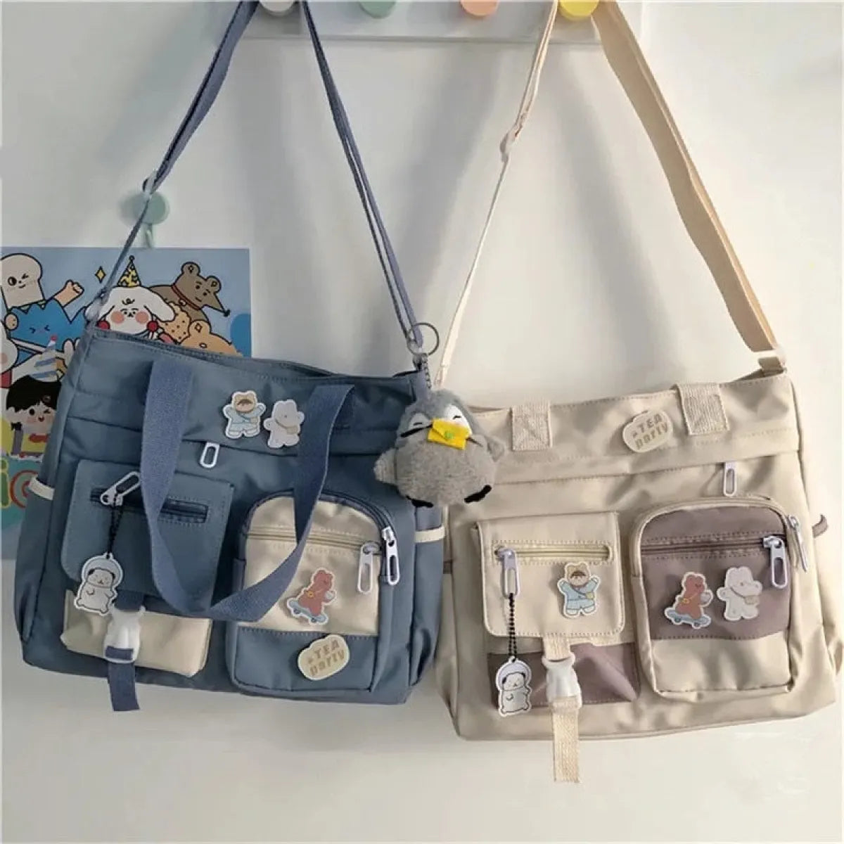 Waterproof Canvas Handbag - Accessories - 1