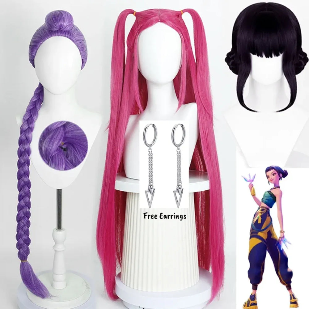 Kpop Demon Hunter Cosplay Wig Set - Best Sellers - 1
