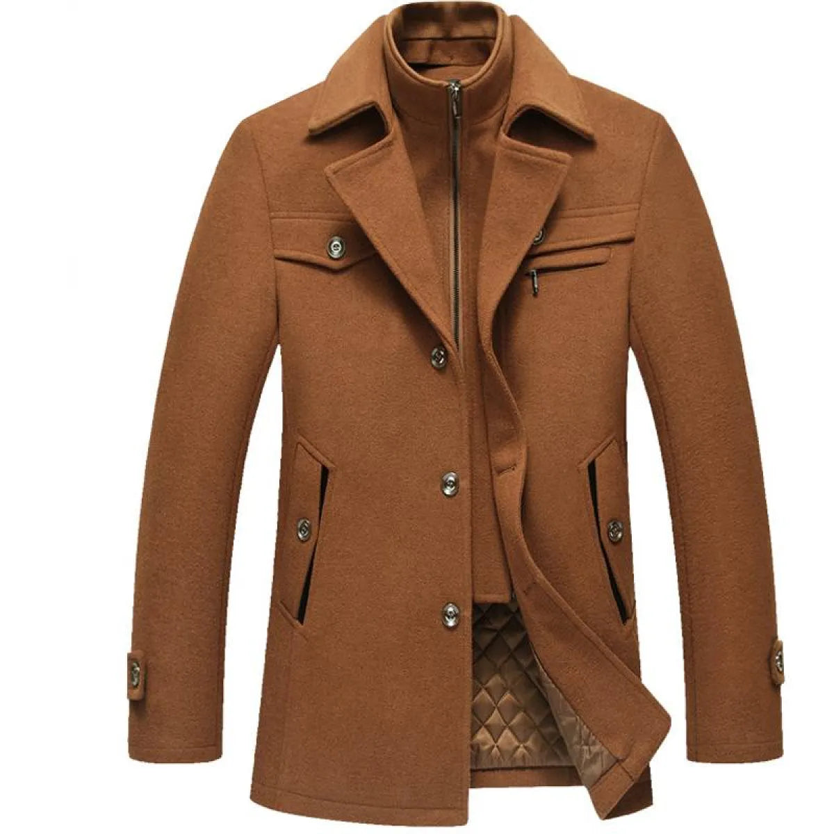 Men’s Winter Wool Coat - Best Sellers - 1