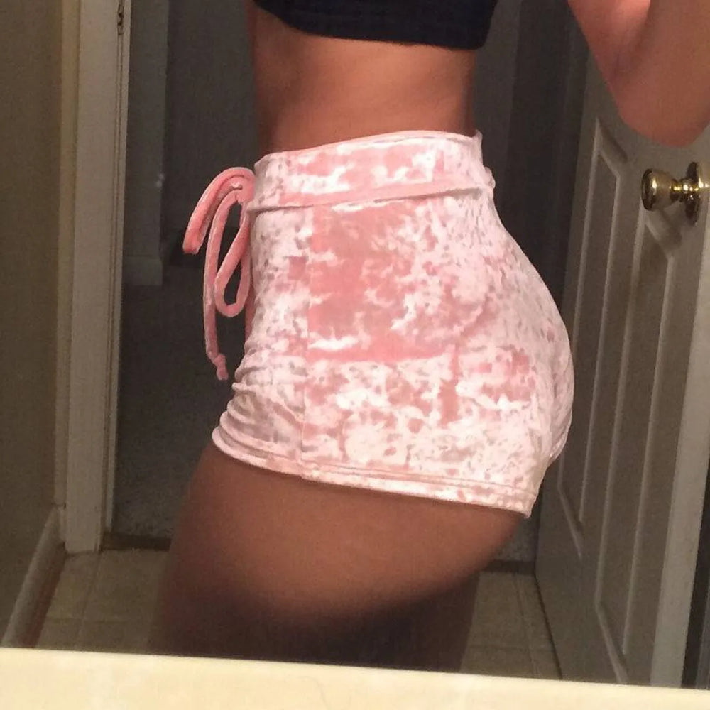 Women’s Dolphin Velvet Shorts - Best Sellers - 1
