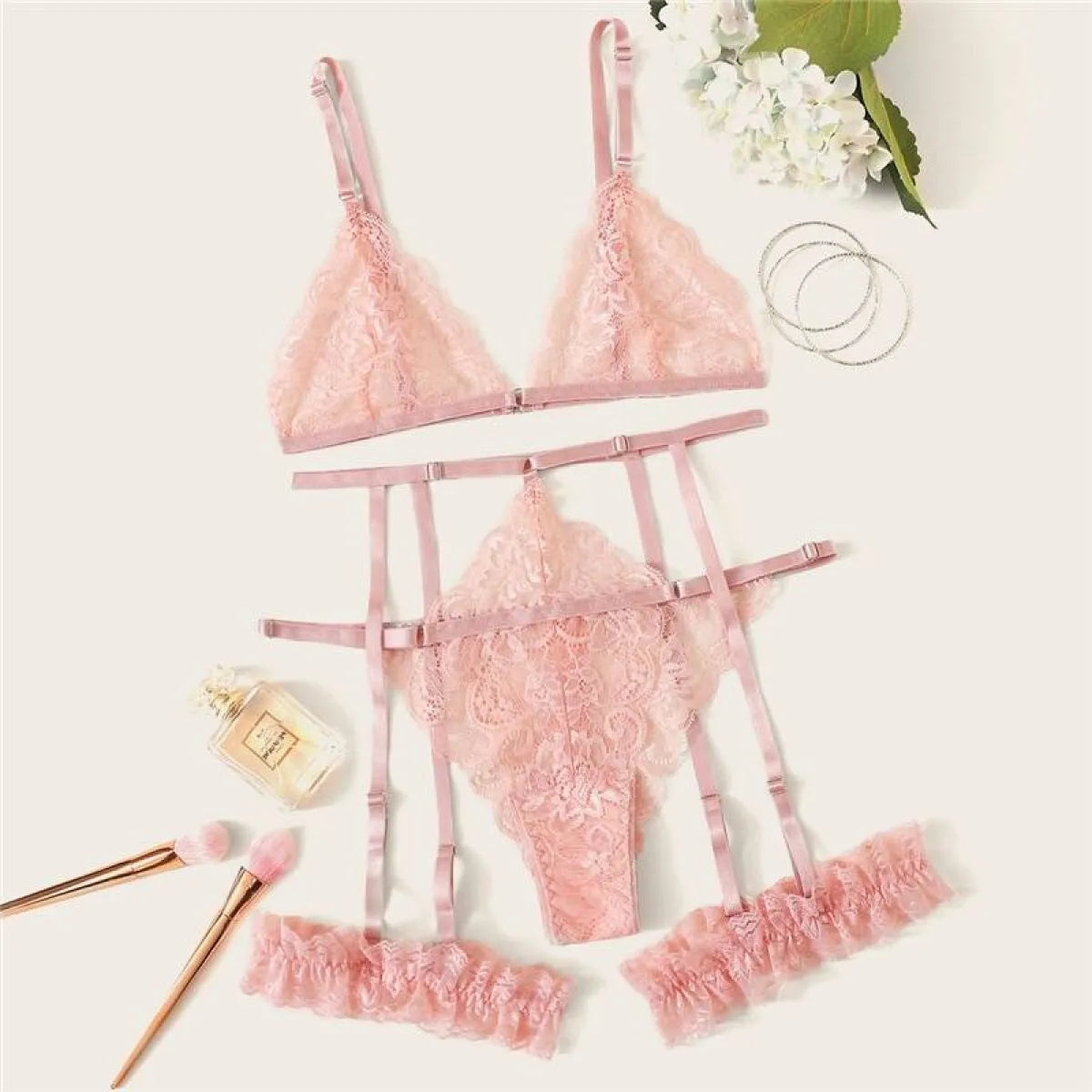 Women’s Lingerie Set in Multiple Colors - Best Sellers - 1