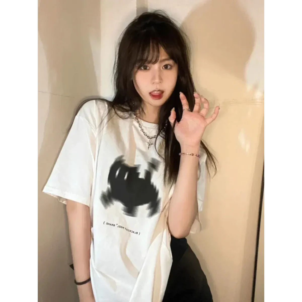 Y2K Buzzed Cat Tee - Best Sellers - 1