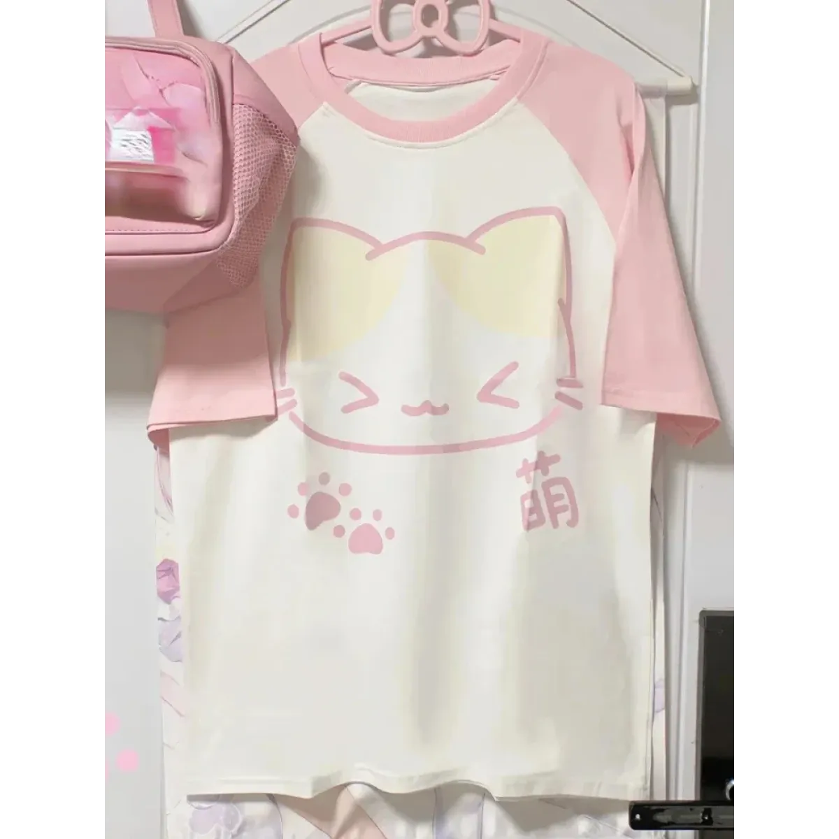 Y2K Harajuku Cute Anime T-Shirt - Anime - Short - Round - T-Shirt - 7