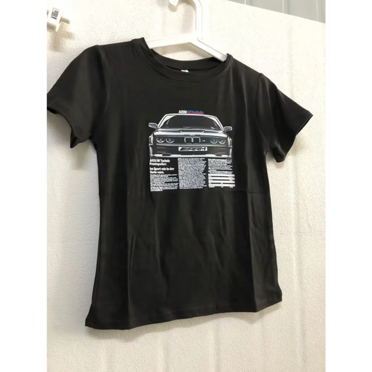 Y2K Slim Fit Car Print Crop Tee - Best Sellers - T-Shirt - 6