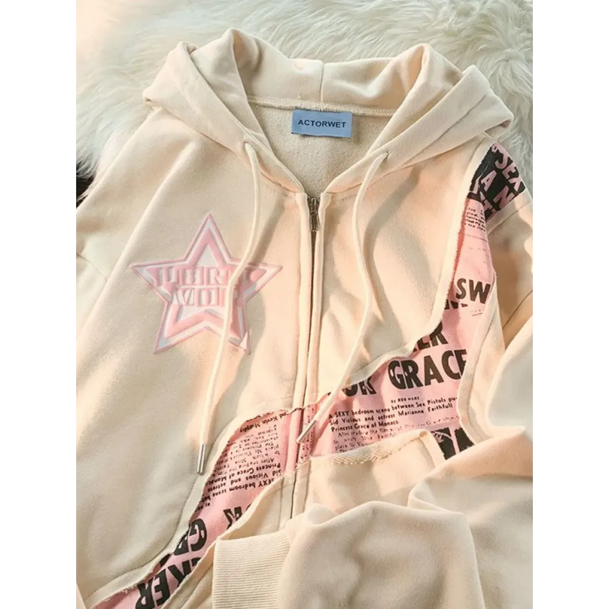 Y2K Vintage Zip-Up Hoodie - Best Sellers - 1
