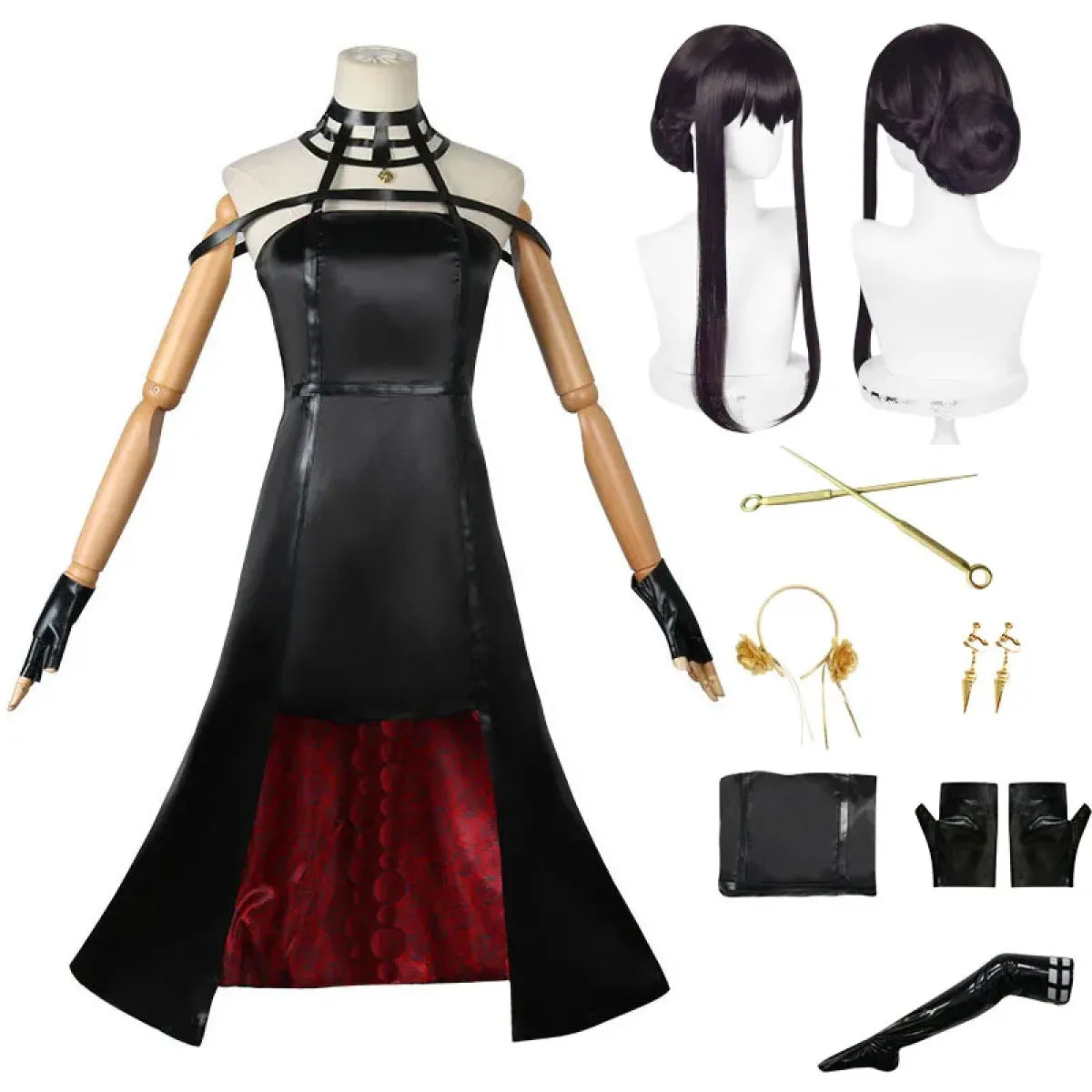 Yor Forger Spy x Family Full Cosplay Set - Best Sellers - Cosplay - 1