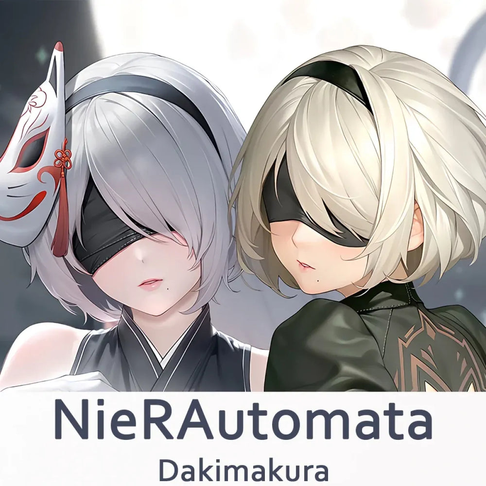 NieR: Automata YoRHa 2B Dakimakura – 2WAY Hugging Body Pillow Case - Best Sellers - Dakimakuras - 1
