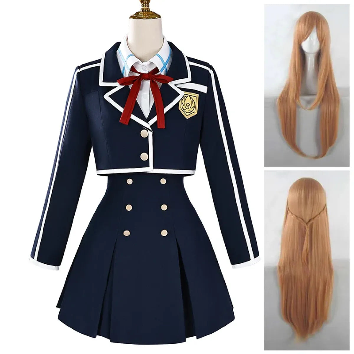 Yuuki Asuna School Uniform Cosplay Set – SAO - Best Sellers - Cosplay - 1