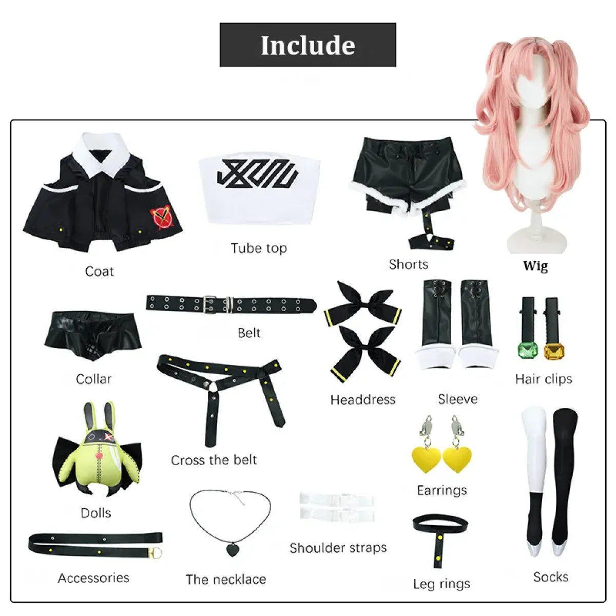 Nicole Demara Cosplay Costume Set – Zenless Zone Zero - Best Sellers - Cosplay - 5